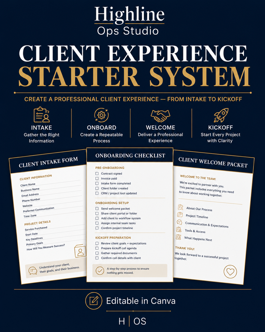 Client Experience Starter System