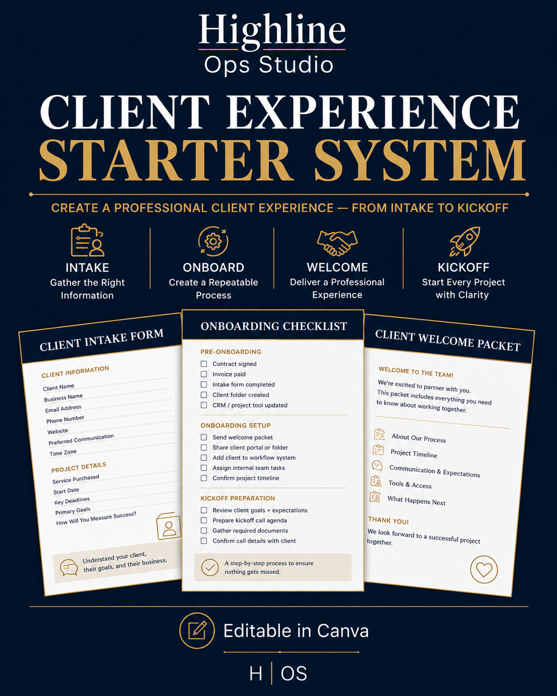 Client Experience Starter System