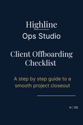 Client Offboarding Checklist