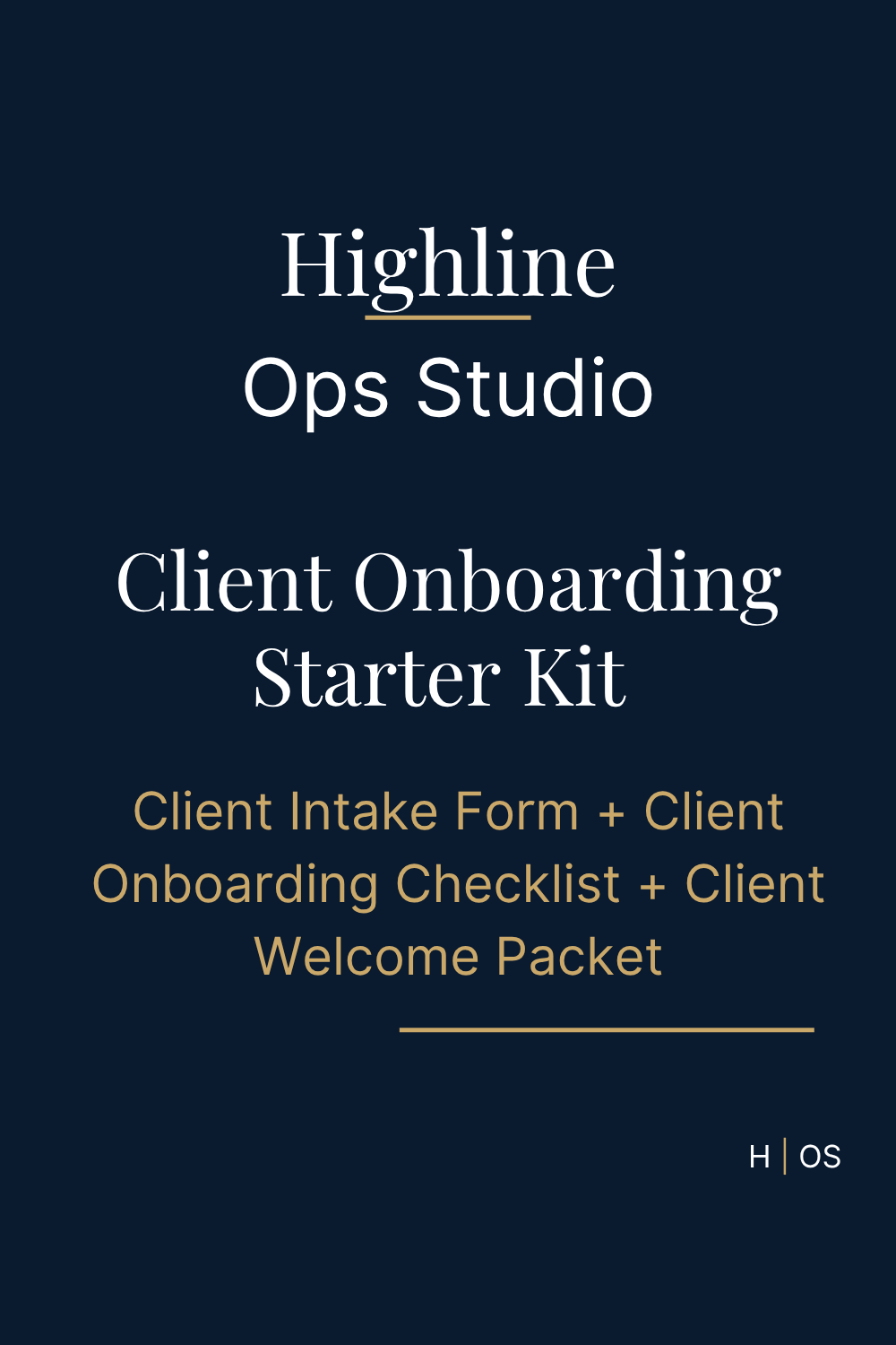 Client Onboarding Starter Kit