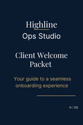 Client Welcome Packet
