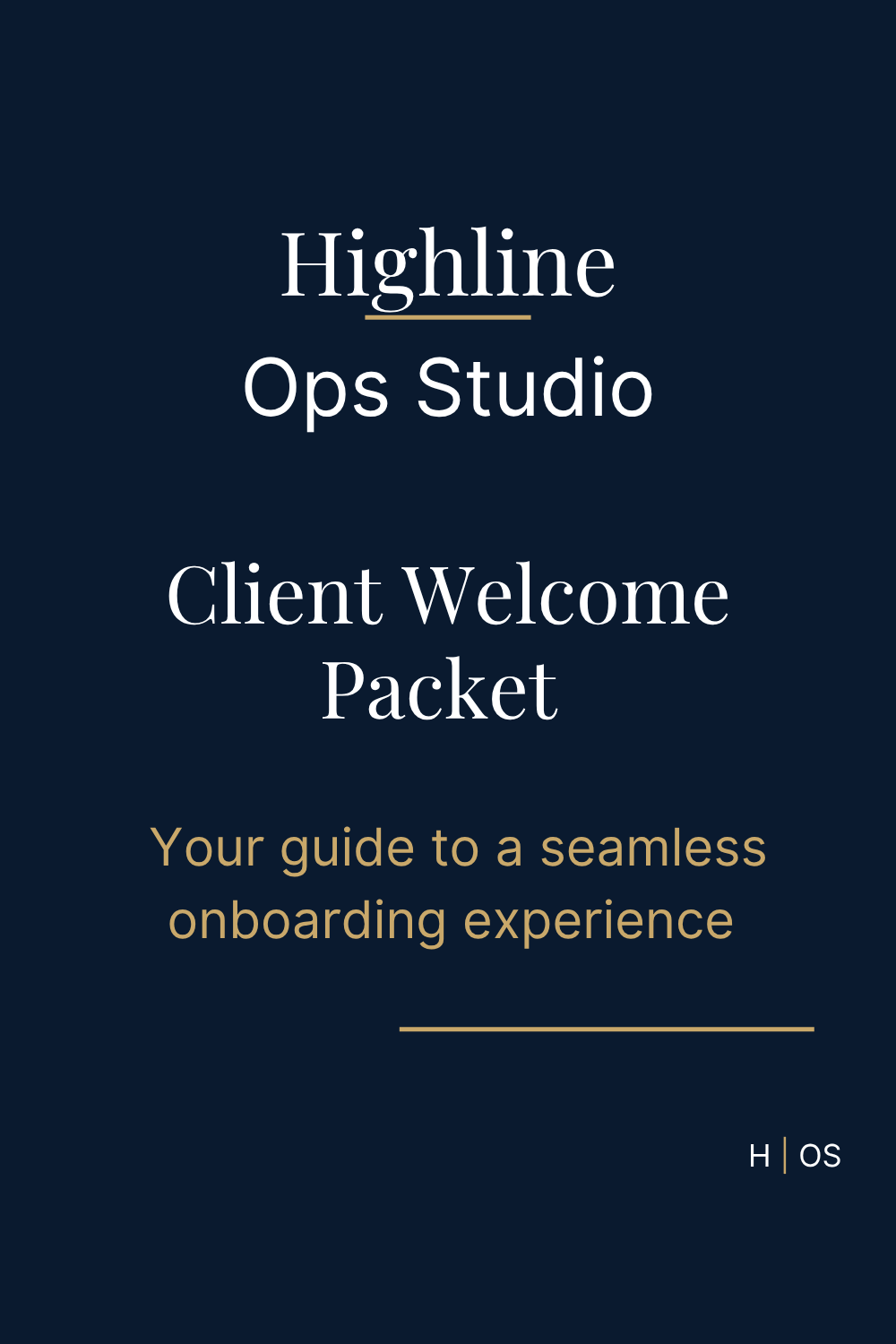 Client Welcome Packet