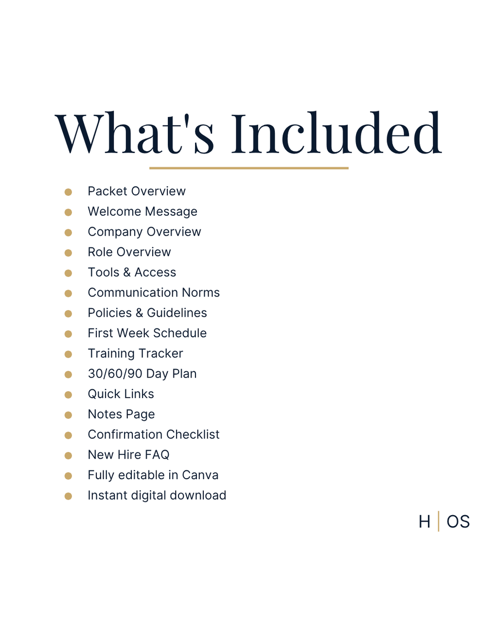 Employee Welcome Packet