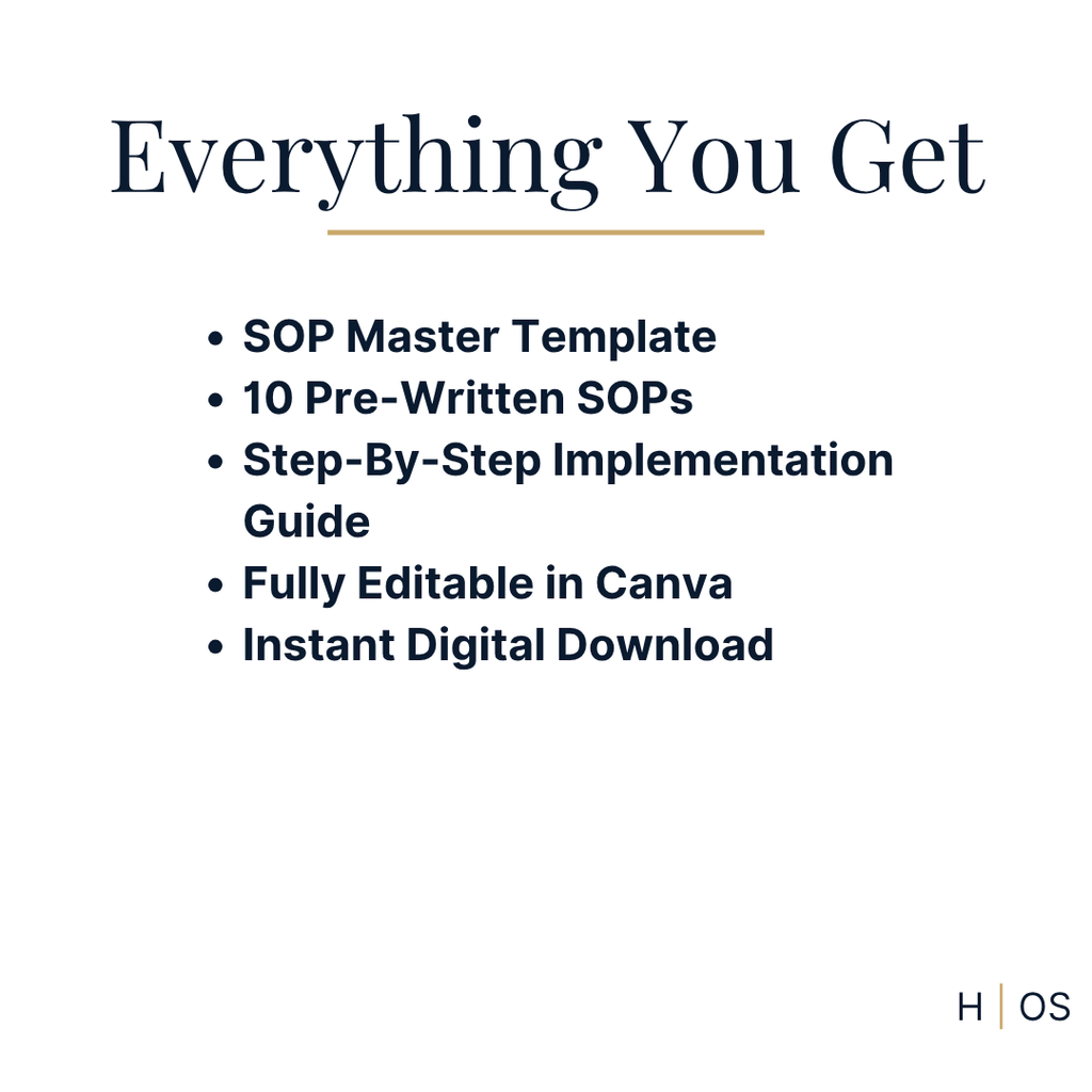 Small Business SOP System