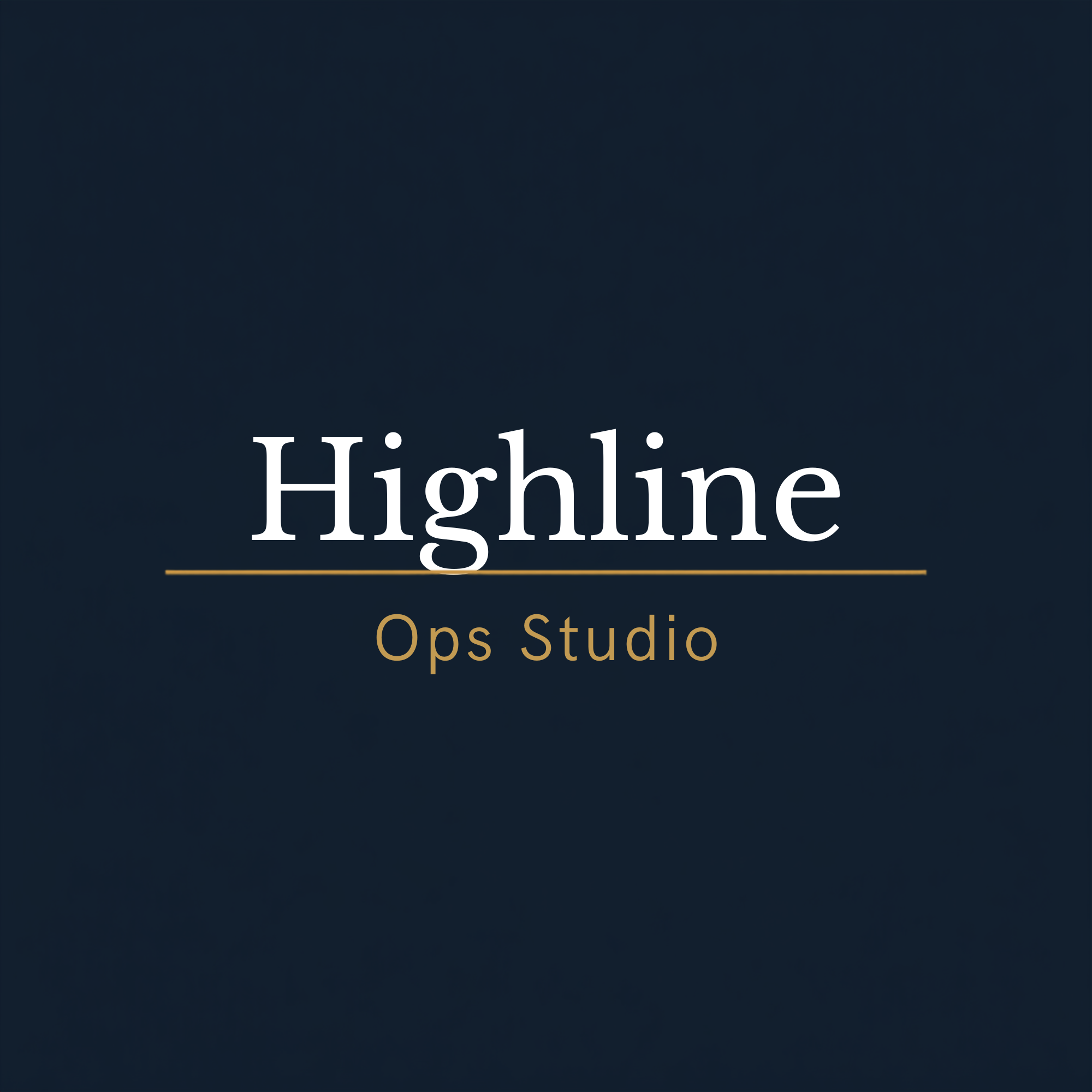 Highline Studio Ops