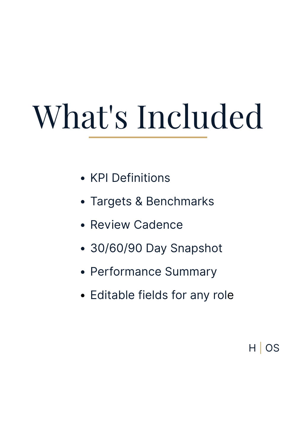 KPI & Metrics Tracker