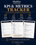 KPI & Metrics Tracker