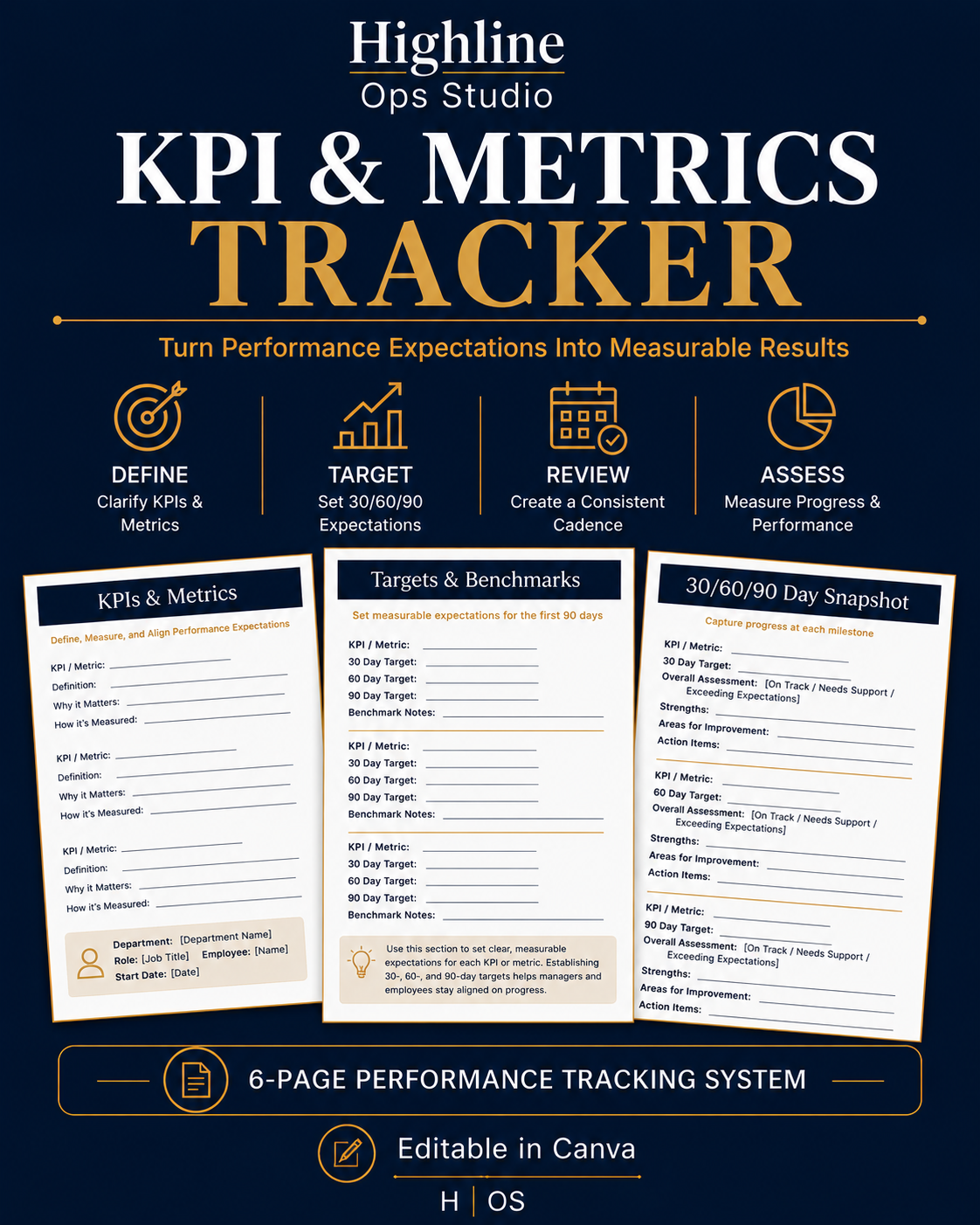 KPI & Metrics Tracker