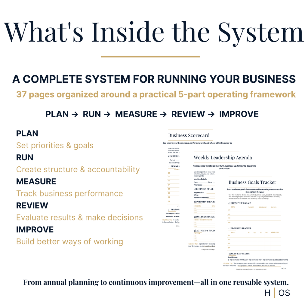 Small Business Operations System