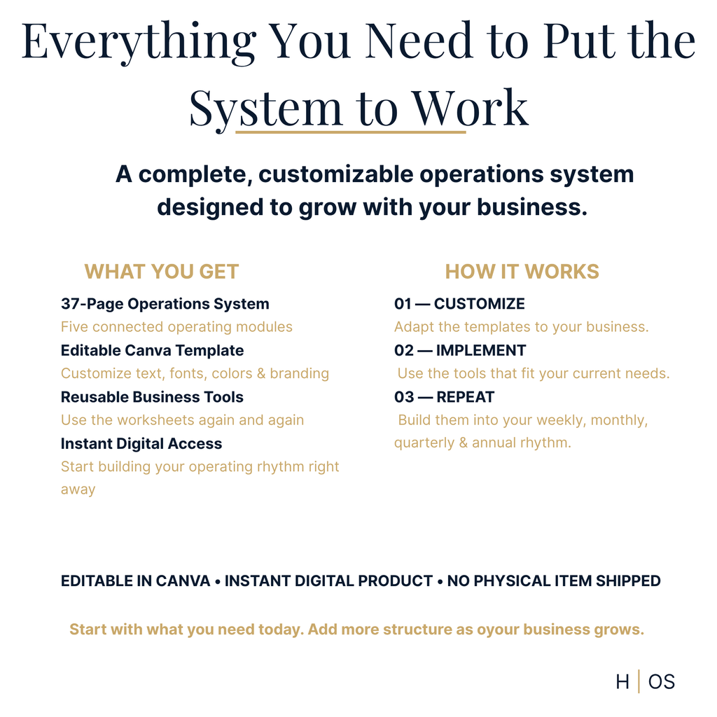 Small Business Operations System